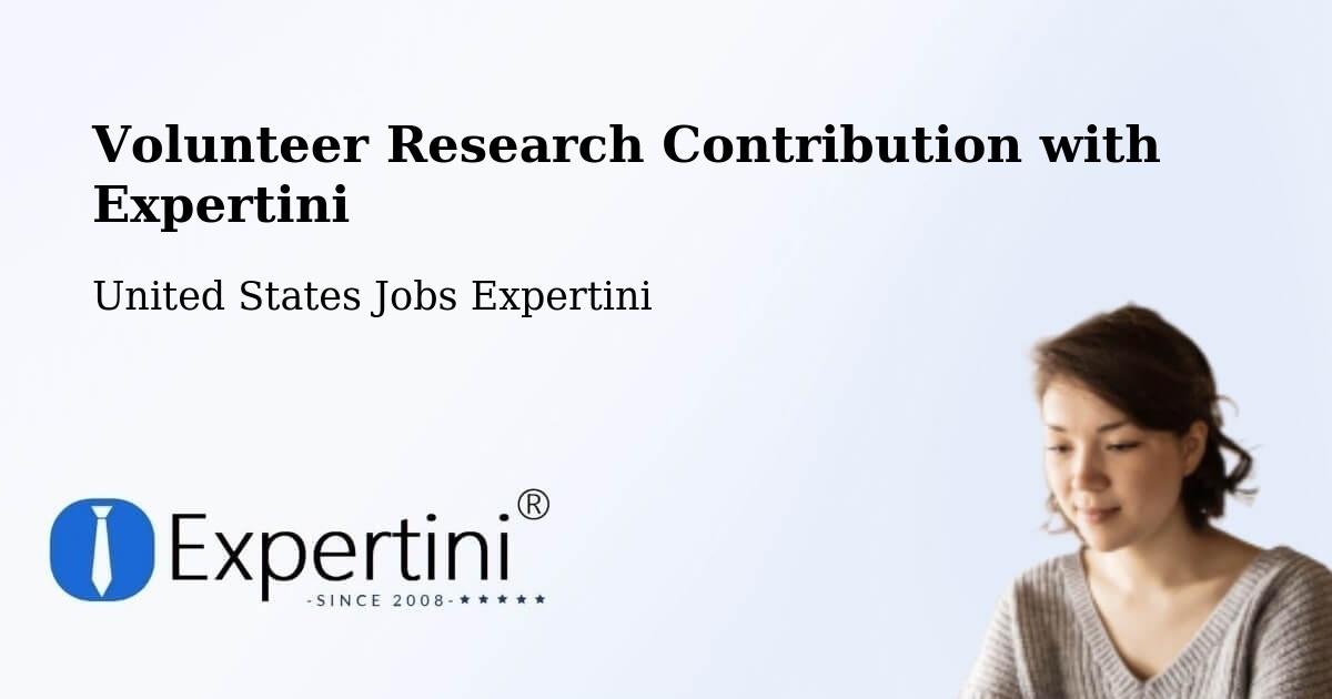 Volunteer Research Contribution Program – Ware - United States Jobs Expertini