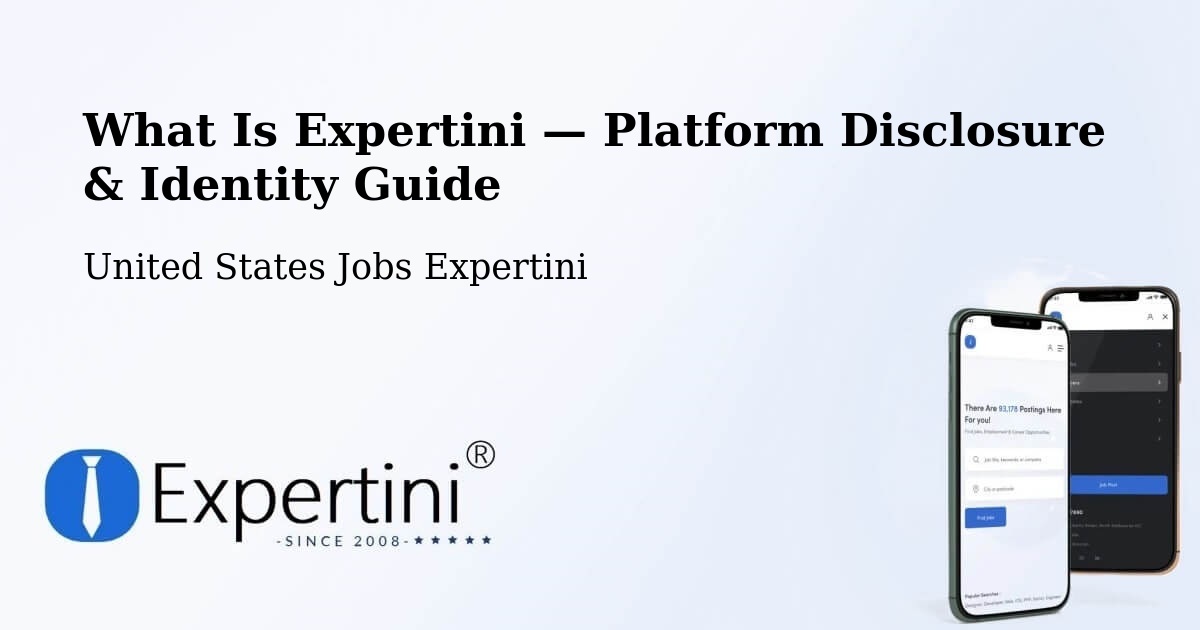 What Is Expertini — Platform Disclosure & Identity Guide – Ware